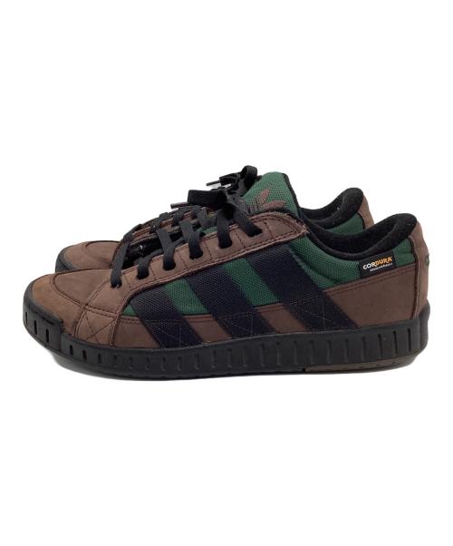 adidas（アディダス）adidas (アディダス) LAWSUIT atmos ブラウン×グリーン サイズ:US9 1/2の古着・服飾アイテム