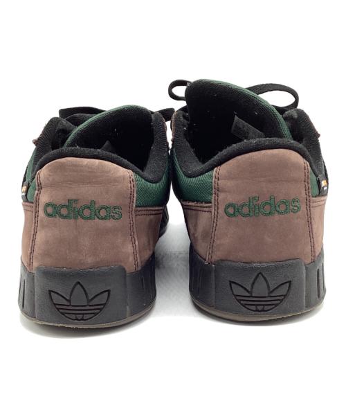 adidas（アディダス）adidas (アディダス) LAWSUIT atmos ブラウン×グリーン サイズ:US9 1/2の古着・服飾アイテム