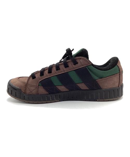 adidas（アディダス）adidas (アディダス) LAWSUIT atmos ブラウン×グリーン サイズ:US9 1/2の古着・服飾アイテム