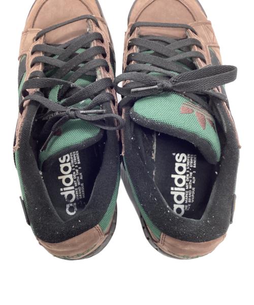adidas（アディダス）adidas (アディダス) LAWSUIT atmos ブラウン×グリーン サイズ:US9 1/2の古着・服飾アイテム
