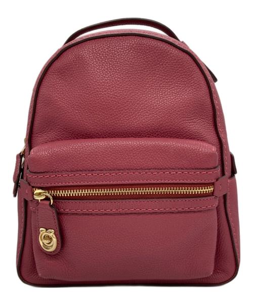 COACH（コーチ）COACH (コーチ) バックパック ピンクの古着・服飾アイテム