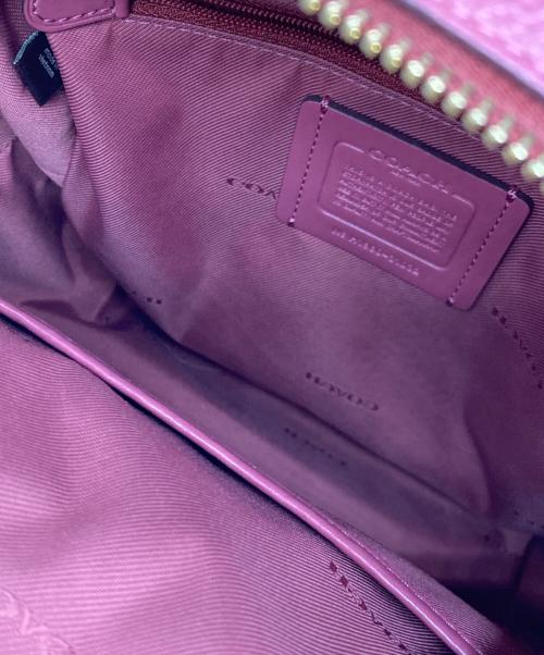 COACH（コーチ）COACH (コーチ) バックパック ピンクの古着・服飾アイテム