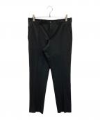 PRADAプラダ）の古着「コインポケットシングルセンタープレススラックス」｜ブラック