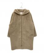 MICA&DEAL EVERYマイカアンドディール）の古着「フーデットファーコート」｜ブラウン