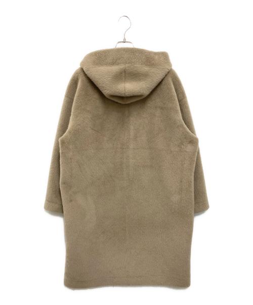 MICA&DEAL EVERY（マイカアンドディール）MICA&DEAL EVERY (マイカアンドディール) フーデットファーコート ブラウン サイズ:FREEの古着・服飾アイテム