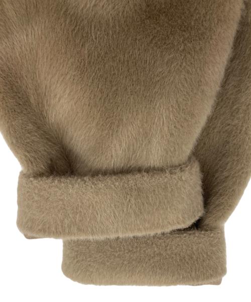 MICA&DEAL EVERY（マイカアンドディール）MICA&DEAL EVERY (マイカアンドディール) フーデットファーコート ブラウン サイズ:FREEの古着・服飾アイテム