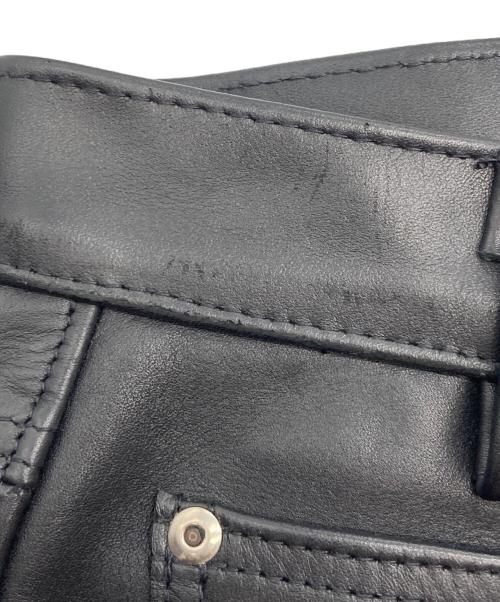 Schott（ショット）Schott (ショット) LEATHER PANTS ブラック サイズ:32の古着・服飾アイテム