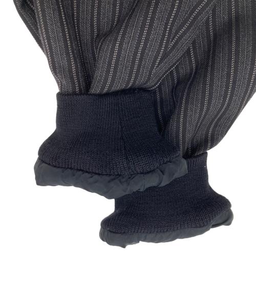 Y's（ワイズ）Y's (ワイズ) ストライプショートジャケット ブラック サイズ:記載なしの古着・服飾アイテム