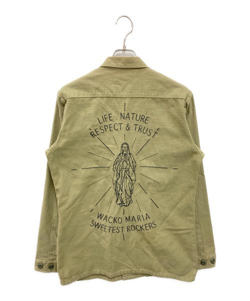 WACKO MARIA（ワコマリア）WACKO MARIA (ワコマリア) ミリタリージャケット カーキ サイズ:Mの古着・服飾アイテム