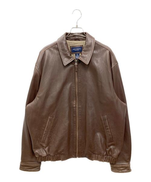 DANIEL CREMIEUX（ダニエルクレミュー）DANIEL CREMIEUX (ダニエルクレミュー) レザースイングトップ ブラウン サイズ:XLの古着・服飾アイテム