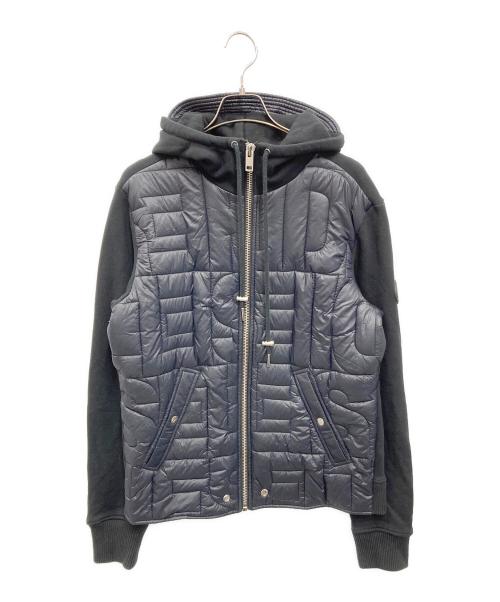 DIESEL（ディーゼル）DIESEL (ディーゼル) キルティング切替ジャケット ブラック サイズ:Lの古着・服飾アイテム