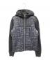 DIESEL（ディーゼル）の古着「キルティング切替ジャケット」｜ブラック