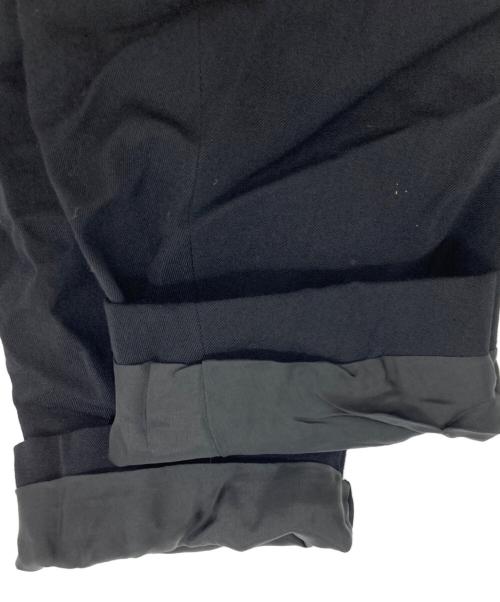 tricot COMME des GARCONS（トリココムデギャルソン）tricot COMME des GARCONS (トリココムデギャルソン) 変形フリル ウールワンピース ブラック サイズ:記載不明の古着・服飾アイテム