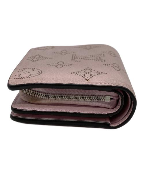 LOUIS VUITTON（ルイ ヴィトン）LOUIS VUITTON (ルイ ヴィトン) マヒナ ポルトフォイユ・クレア ピンクの古着・服飾アイテム
