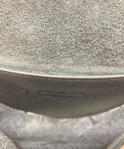 COACH（コーチ）COACH (コーチ) ターンロックショルダーバッグ ブラウン×カーキの古着・服飾アイテム