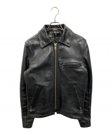 中古・古着通販】VANSON (バンソン) シングルライダースジャケット
