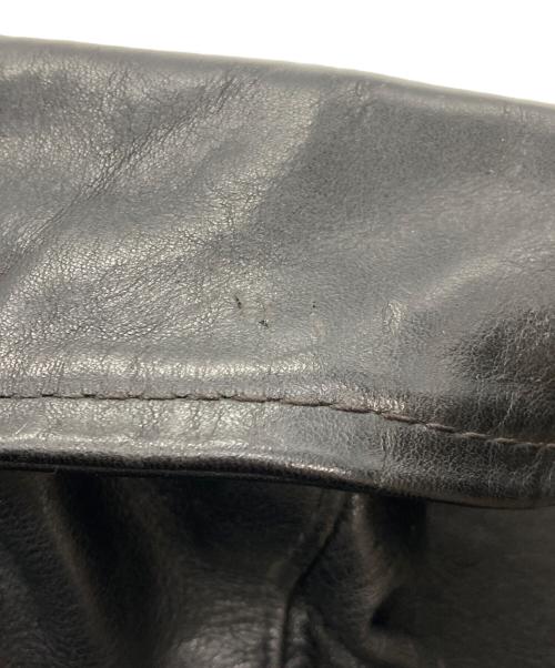 VANSON（バンソン）VANSON (バンソン) シングルライダースジャケット ブラック サイズ:36の古着・服飾アイテム