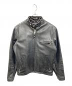 Schottショット）の古着「ライナー付きレザージャケット」｜ブラック