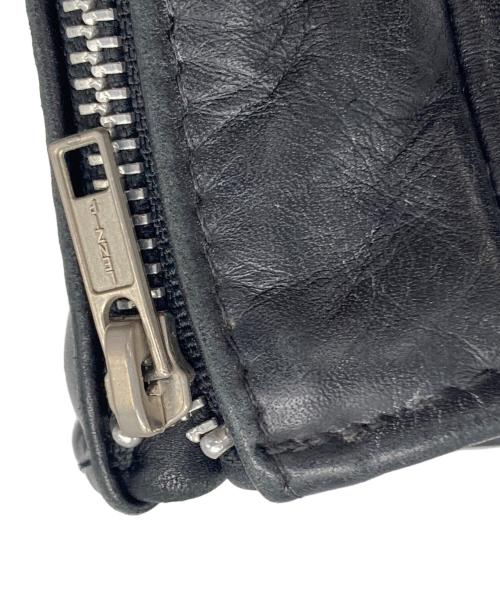 Schott（ショット）Schott (ショット) ライナー付きレザージャケット ブラック サイズ:36の古着・服飾アイテム