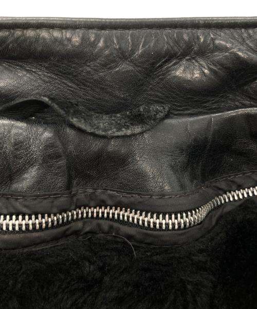 Schott（ショット）Schott (ショット) ライナー付きレザージャケット ブラック サイズ:36の古着・服飾アイテム