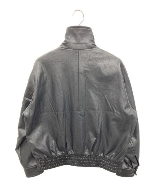 GAP（ギャップ）GAP (ギャップ) オーバーサイズ ヴィーガンレザージャケット ブラック サイズ:XS 未使用品の古着・服飾アイテム