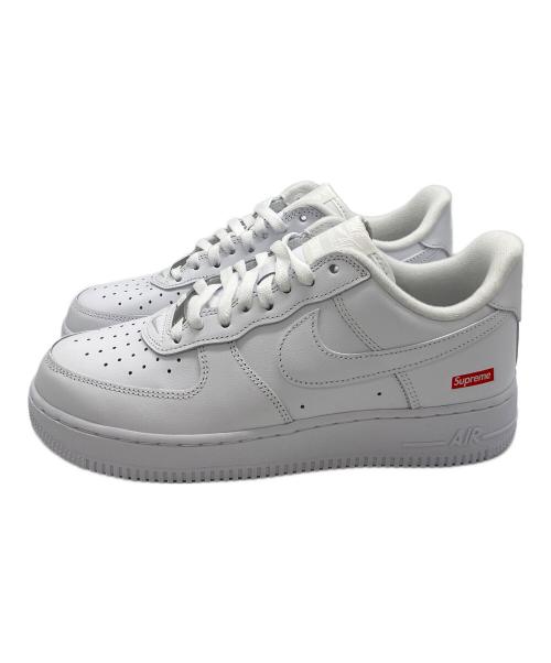 NIKE（ナイキ）NIKE (ナイキ) Supreme (シュプリーム) ローカットスニーカー ホワイト サイズ:26cm 未使用品の古着・服飾アイテム