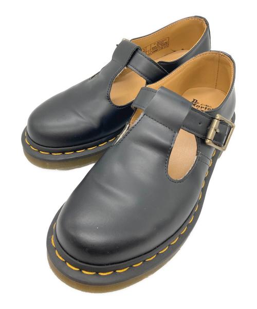 Dr.Martens（ドクターマーチン）Dr.Martens (ドクターマーチン) POLLEY Tバーシューズ ブラック サイズ:UK5の古着・服飾アイテム
