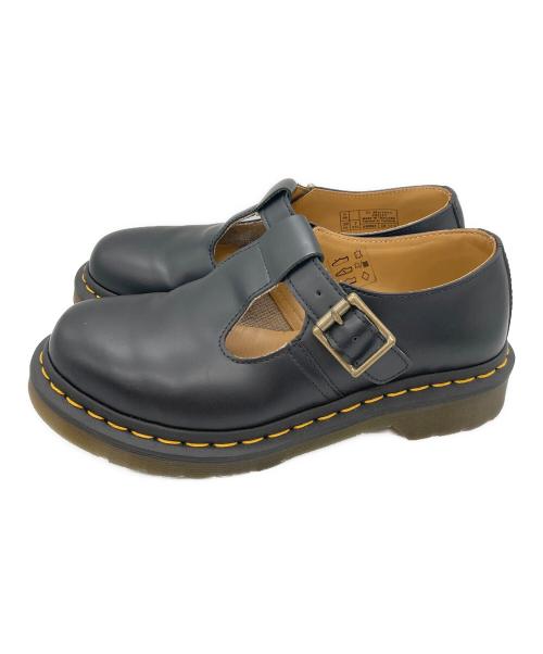 Dr.Martens（ドクターマーチン）Dr.Martens (ドクターマーチン) POLLEY Tバーシューズ ブラック サイズ:UK5の古着・服飾アイテム
