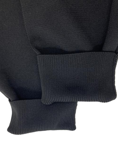 HIAND（ハイアンド）HIAND (ハイアンド) Ruffled-Hem Polo Dress ブラック サイズ:FREE 未使用品の古着・服飾アイテム