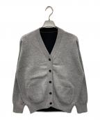 LINKABLEリンカブル）の古着「リバーシブルカーディガン」｜グレー