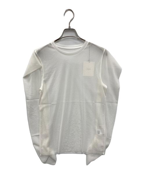 roughlow（ラフロー）roughlow (ラフロー) Edge Sheer Tops ホワイト サイズ:FREE 未使用品の古着・服飾アイテム