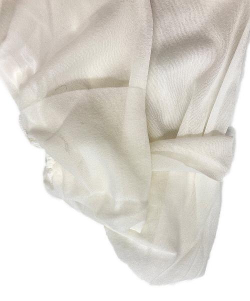 roughlow（ラフロー）roughlow (ラフロー) Edge Sheer Tops ホワイト サイズ:FREE 未使用品の古着・服飾アイテム