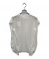 roughlow (ラフロー) Edge Sheer Tops ホワイト サイズ:FREE 未使用品：8000円