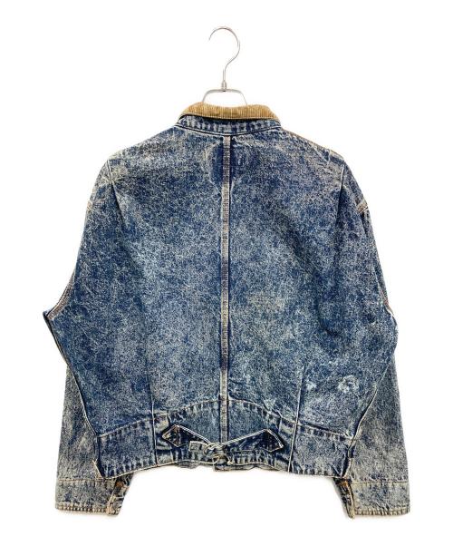 LEVI'S（リーバイス）LEVI'S (リーバイス) ［古着］襟コーデュロイデニムジャケット インディゴ サイズ:Sの古着・服飾アイテム