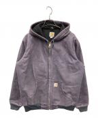 CarHarttカーハート）の古着「［古着］アクティブジャケット」｜パープル