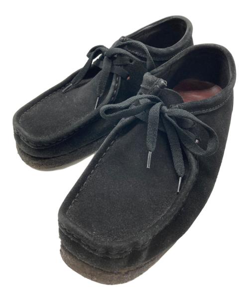 CLARKS（クラークス）CLARKS (クラークス) ワラビーブーツ ブラック サイズ:26cmの古着・服飾アイテム