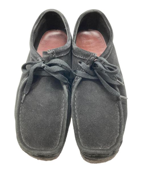 CLARKS（クラークス）CLARKS (クラークス) ワラビーブーツ ブラック サイズ:26cmの古着・服飾アイテム