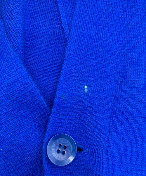 Yohji Yamamoto pour homme（ヨウジヤマモト プールオム）Yohji Yamamoto pour homme (ヨウジヤマモト プールオム) ニットカーディガン ブルー サイズ:3の古着・服飾アイテム