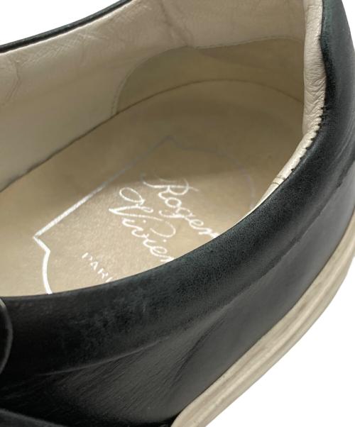 Roger Vivier（ロジェ ヴィヴィエ）Roger Vivier (ロジェ ヴィヴィエ) クリスタルバックルスニーカー ブラック サイズ:36の古着・服飾アイテム