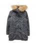 BURBERRY BLUE LABEL（バーバリーロンドンブルーレーベル）の古着「ライナー付N-3Bコート」｜ブラック