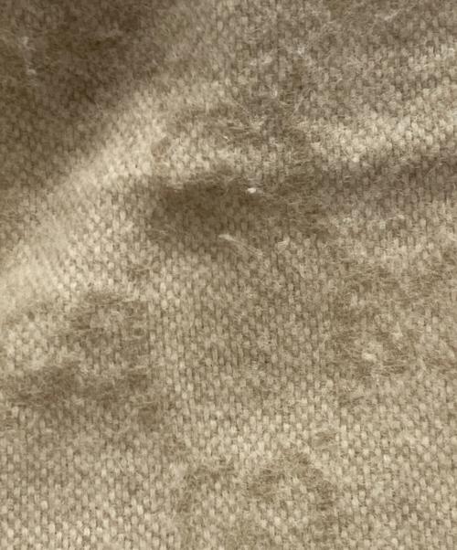 GUCCI（グッチ）GUCCI (グッチ) アンゴラ混GGマフラー ベージュの古着・服飾アイテム