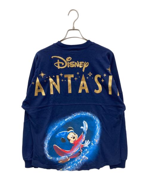 DISNEY（ディズニー）DISNEY (ディズニー) SPIRIT JERSEY (スピリット ジャージー) FANTASIAプリントカットソー ネイビー サイズ:FREEの古着・服飾アイテム