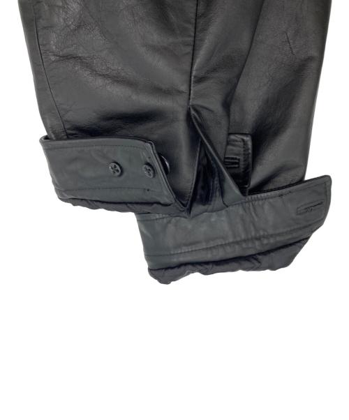 GAP（ギャップ）GAP (ギャップ) ［古着］レザージップジャケット ブラック サイズ:XXLの古着・服飾アイテム