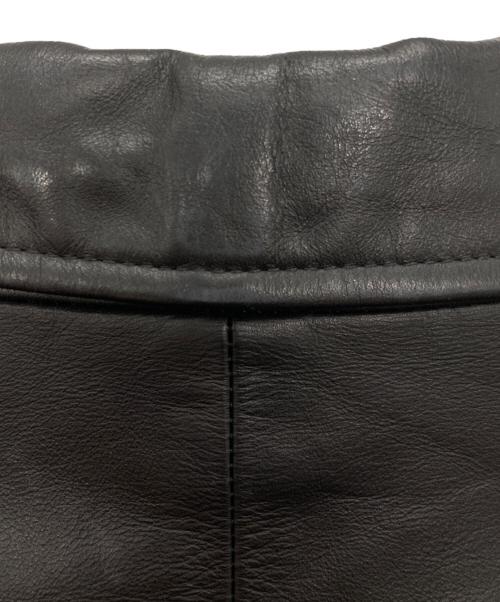 GAP（ギャップ）GAP (ギャップ) ［古着］レザージップジャケット ブラック サイズ:XXLの古着・服飾アイテム