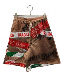 Vivienne Westwood RED LABEL（ヴィヴィアンウエストウッドレッドレーベル）の古着「メッシュショートパンツ」｜ブラウン