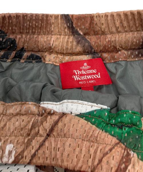 Vivienne Westwood RED LABEL（ヴィヴィアンウエストウッドレッドレーベル）Vivienne Westwood RED LABEL (ヴィヴィアンウエストウッドレッドレーベル) メッシュショートパンツ ブラウン サイズ:00の古着・服飾アイテム