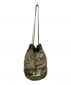 BRIEFINGブリーフィング）の古着「OMEGA DRAWSTRING SHOULDER CAMO」｜カーキ