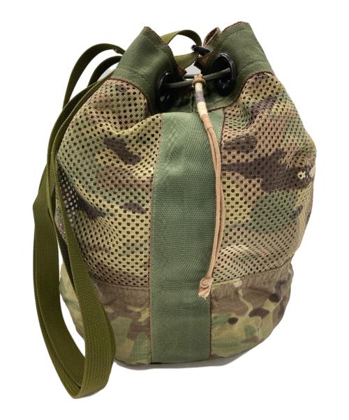 BRIEFING（ブリーフィング）BRIEFING (ブリーフィング) OMEGA DRAWSTRING SHOULDER CAMO カーキの古着・服飾アイテム