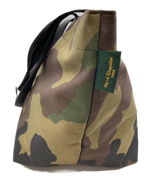 Herve Chapelier（エルベシャプリエ）Herve Chapelier (エルベシャプリエ) コーデュラ舟型トートL カーキの古着・服飾アイテム