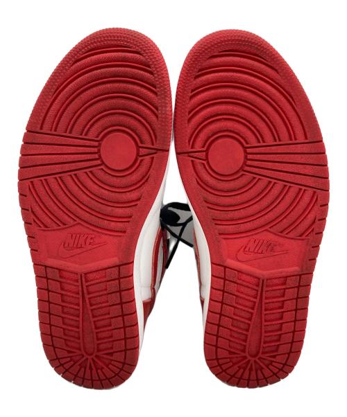 NIKE（ナイキ）NIKE (ナイキ) Air Jordan 1 High OG ホワイト×レッド サイズ:28cmの古着・服飾アイテム